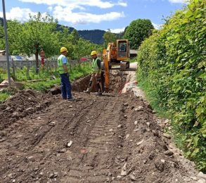 odstranitev asfalta in pričetek izkopov, 27.5.2020